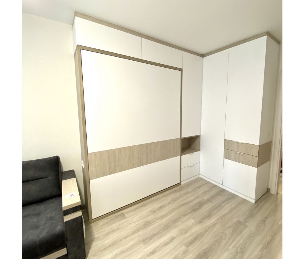 Кровать трансформер со шкафом: Фаниполь