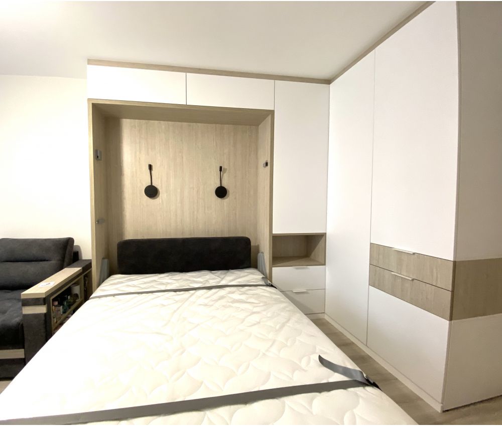 Кровать трансформер со шкафом: Фаниполь