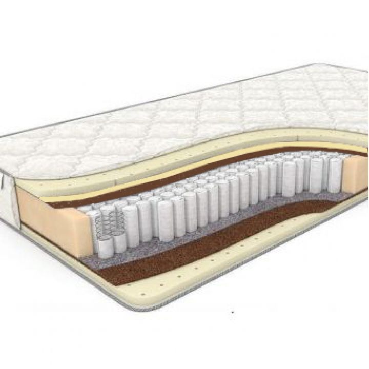 Матрас 10А ср.-мягкий/средний, до 130кг, 19см