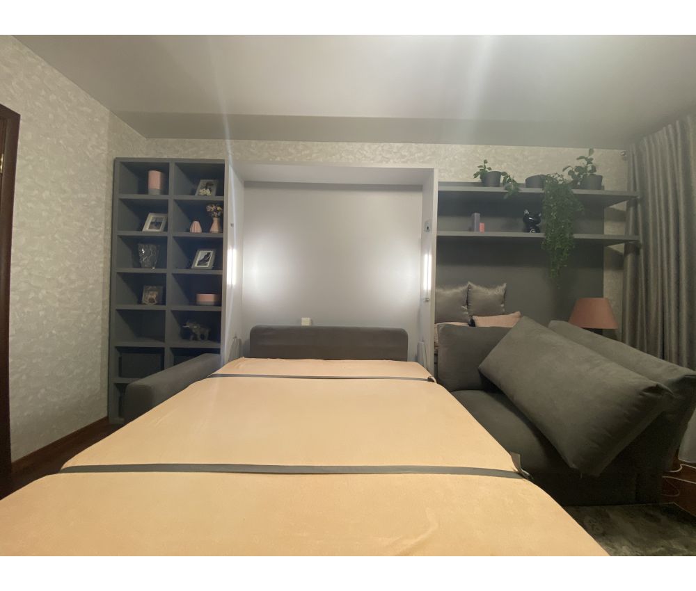  Кровати трансформер с диваном и  полками: ул. Горецкого