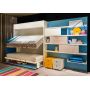 Двухъярусная стол-кровать трансформер "Комби"