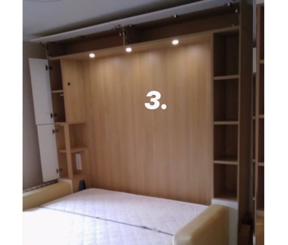 Кровать трансформер "Квин" с пеналами и полами: р-н "Минск-Мир"