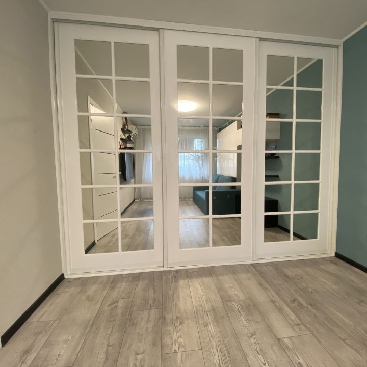 Шкаф классический из МДФ в спальню  "Люкси"